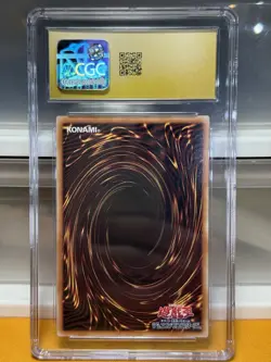 Yu-Gi-Oh Blue-Eyes White Dragon Secret Rare Alt Art CGC 10 Pristine Black Label - Image 2