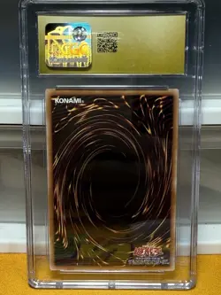 Yu-Gi-Oh! Dark Magician Secret Rare Alt Art Japanese CGC 10 Pristine Black Label - Image 2