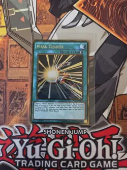 YUGIOH MASK CHANGE PGL3-EN083 GOLD 1ST ED NM - Image 1