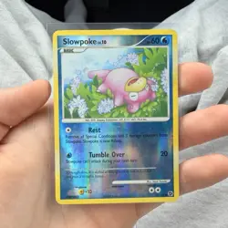 Pokemon Slowpoke Diamond & Pearl Holo 82/106 EN 2008 60 HP Saya Tsuruta - Image 1