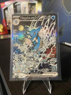 Kingdra EX 131 Pokemon Scarlet & Violet Promo Near Mint NM - Image 1