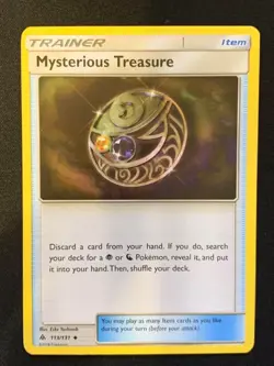 Mysterious Treasure 113/131 SM Forbidden Light Pokemon TCG LP - Image 1