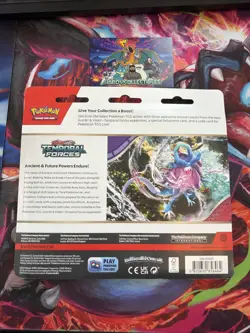 Pokemon TCG: S&V Temporal Forces Triple Blister Cleffa Promo - New & Sealed - Image 2