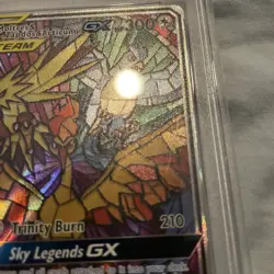 PSA 9 - Moltres & Zapdos & Articuno GX - SM210 Hidden Fates ETB Promo - Image 3