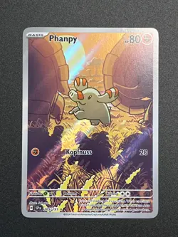 Phanpy SSP 205/191 Sturmische Funken Full Art RARE Pokemon Deutsch Near Mint - Image 1