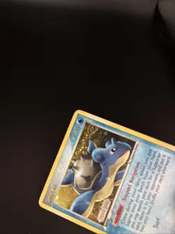Pokemon TCG Lapras 8/92 Legend Maker Stamped Reverse Holo WITH SWIRL 🌀 MP - Image 3