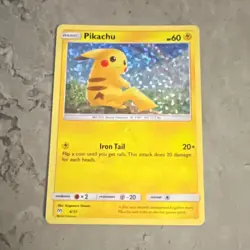 McDonald's Pikachu 6/12 Promo Holo McDonald's 2019 Pokemon TCG EN 2019 - Image 1