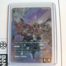 Gundam TCG EB01-003 R+ Narrative Gundam A-Packs (EX) Alt Art - Image 1