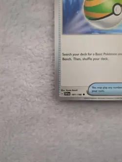 Play! Pokemon Prize Pack Series 5 - 181/198 Nest Ball - Non-Holo Stamped Promo - Image 4