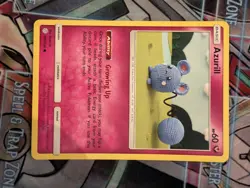 Pokemon TCG Azurill Cosmic Eclipse 146/236 Regular Common - Image 1