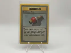 Pokemon TCG Pokemon Flute Base Set 86/102 Regular Unlimited Uncommon NM - Image 1