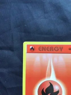 Pokemon Cards: Base Set 1st Edition Common: Fire Energy 98/102 - Image 2