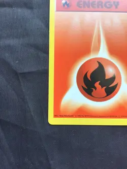 Pokemon Cards: Base Set 1st Edition Common: Fire Energy 98/102 - Image 5