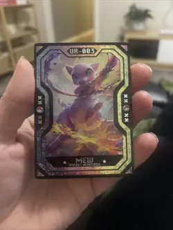 Mengka Pokemon Non-TCG Mew Pocket Monster UR-003 Card - Mengka 2.0 - Image 1