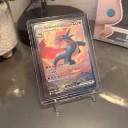 Pokemon TCG Journey Together Salamence ex 187/159 Ultra Rare Holo English - Image 1