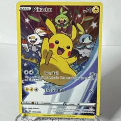 Pikachu SWSH020 SWSH: Sword & Shield Promo Cards Holo nm - Image 1