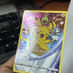 Pikachu SWSH020 SWSH: Sword & Shield Promo Cards Holo nm - Image 4