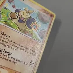Makuhita 65/107 Common Pokemon EX Deoxys 2005 TCG Card Era Damaged Non-Holo - Image 4