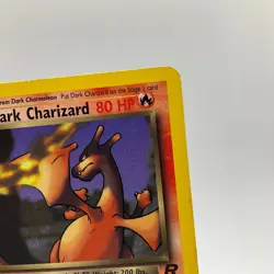 Dark Charizard 21/82 Team Rocket Rare Pokemon Card MP - Image 3