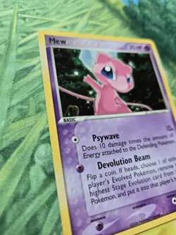 Mew - Nintendo Black Star Promo 040 Trainer's Challenge Set Holo Pokemon Card MP - Image 3