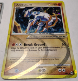 Pokemon Arceus 4-Card Lot - AR2 AR8 AR9 & Arceus LvX 95/99 - Platinum 2009 LP/NM - Image 5