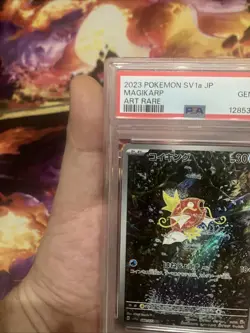 PSA 10 Gem Mint Magikarp 080/073 Triplet Beat SV1a AR Art Rare Japanese POKEMON - Image 4