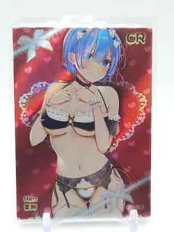 Goddess Story - Anime Waifu Trading Card - Rem - Image 1