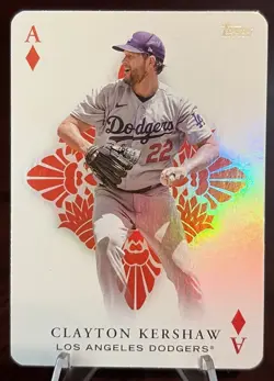 Topps 2023 Series 1 All Aces Insert Clayton Kershaw AA-7 Los Angeles Dodgers - Image 1