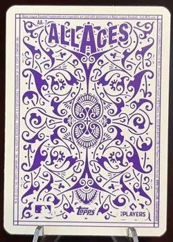 Topps 2023 Series 1 All Aces Insert Clayton Kershaw AA-7 Los Angeles Dodgers - Image 2