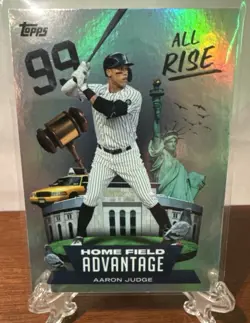 2022 Topps Series 1 Home Field Advantage Aaron Judge HA-7 Yankees SSP Case Hit - Image 1