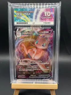 Mew VMAX 114/264 Pokemon Fusion Strike ACE 10 *Perfect Subgrades* - Image 1