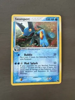Pokemon TCG Swampert Pop Series 1 Holo - Image 1