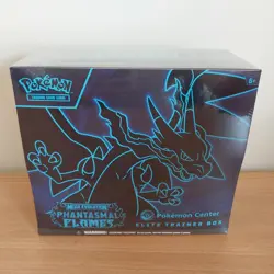 Pokemon TCG Phantasmal Flames ETB Pokemon Center Elite Trainer Box Brand New #1F - Image 1