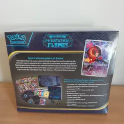 Pokemon TCG Phantasmal Flames ETB Pokemon Center Elite Trainer Box Brand New #1F - Image 4