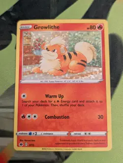 Growlithe 004/015 Holo Promo McDonald's Promos 2022 HP - Image 1