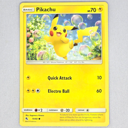 Pikachu 19/68 Hidden Fates Non Holo Common Pokemon Card TCG English LP - Image 1