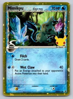 Mimikyu (Delta Species) Holo Promo SWSH: Sword & Shield Promo Cards SWSH136 NM - Image 1