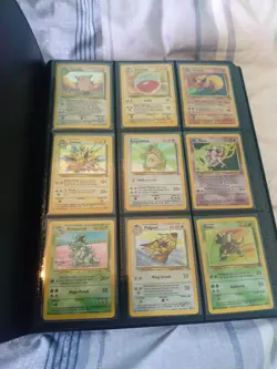 Complete Jungle Set 64/64 Cards WOTC Vintage + Folder/Binder, Pokemon Master - Image 1