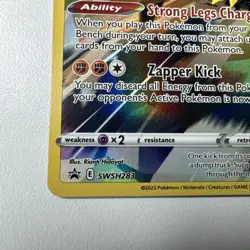 Pokemon TCG Galarian Zapdos SWSH283 SWSH: Sword & Shield Promo Cards Holo NM - Image 5
