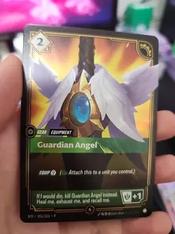 Guardian Angel - Top 8 Stamped - Riftbound Organized Play Promotional Card NM - Image 3