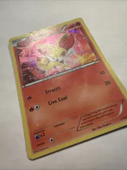 Pokemon Fennekin XY02 Holo Promo Card 2013 - Image 2