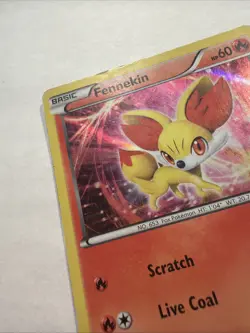 Pokemon Fennekin XY02 Holo Promo Card 2013 - Image 3