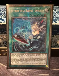 Yugioh Sky Striker Special Maneuver - Lemnisgate! DUAD-EN069 Starlight NM - Image 1