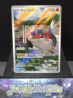 Pokemon Card Koraidon SVP014 Scarlet & Violet Promo Holo Rare Pokemon Center NM - Image 1