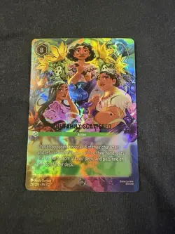 Disney Lorcana Wilds Unknown The Family Scattered Enchanted 231/204 - Image 1