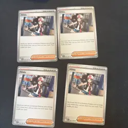 4 x Hilda - 084/086 - Trainer Playset - White Flare - English - Pokemon TCG [NM] - Image 1