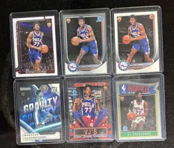 2025-26 Topps Bowman Chrome VJ Edgecombe #BCV-3 RC Rookie Lot 6 #GL-3 - Image 1