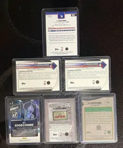 2025-26 Topps Bowman Chrome VJ Edgecombe #BCV-3 RC Rookie Lot 6 #GL-3 - Image 2