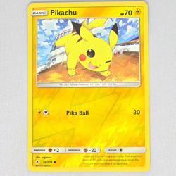 Pikachu 54/214 Unbroken Bonds Reverse Holo Common Pokemon Card TCG English LP - Image 1
