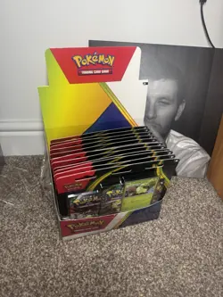 Pokemon TCG Perfect Order Triple Blister Full Display Box Sealed Promo + 3 Packs - Image 1